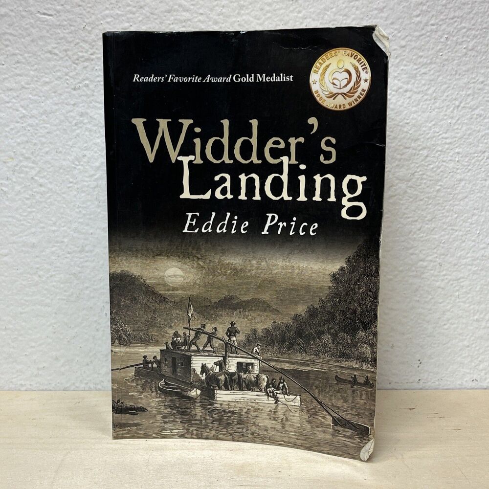 SIGNED Widders's Landing by Eddie Price 2012 Paperback